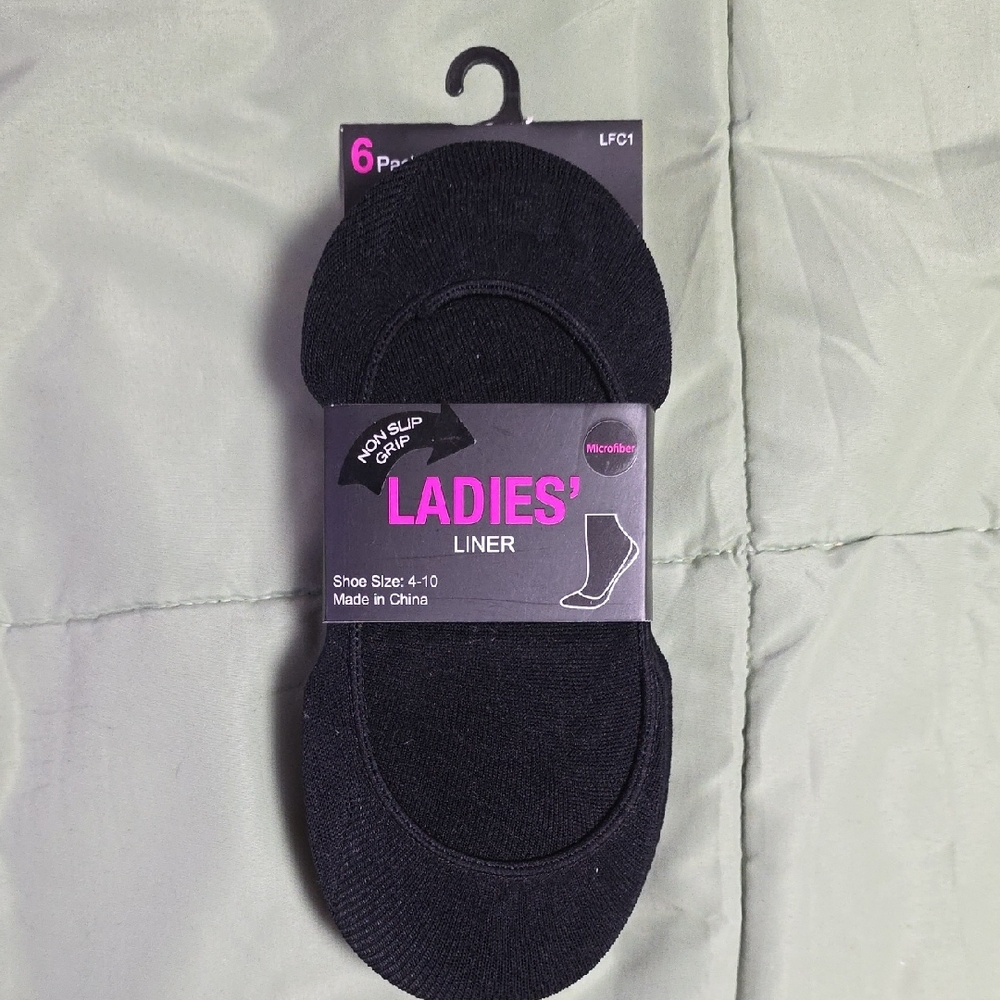 Ladies' Microfiber Non Slip Grip Liner